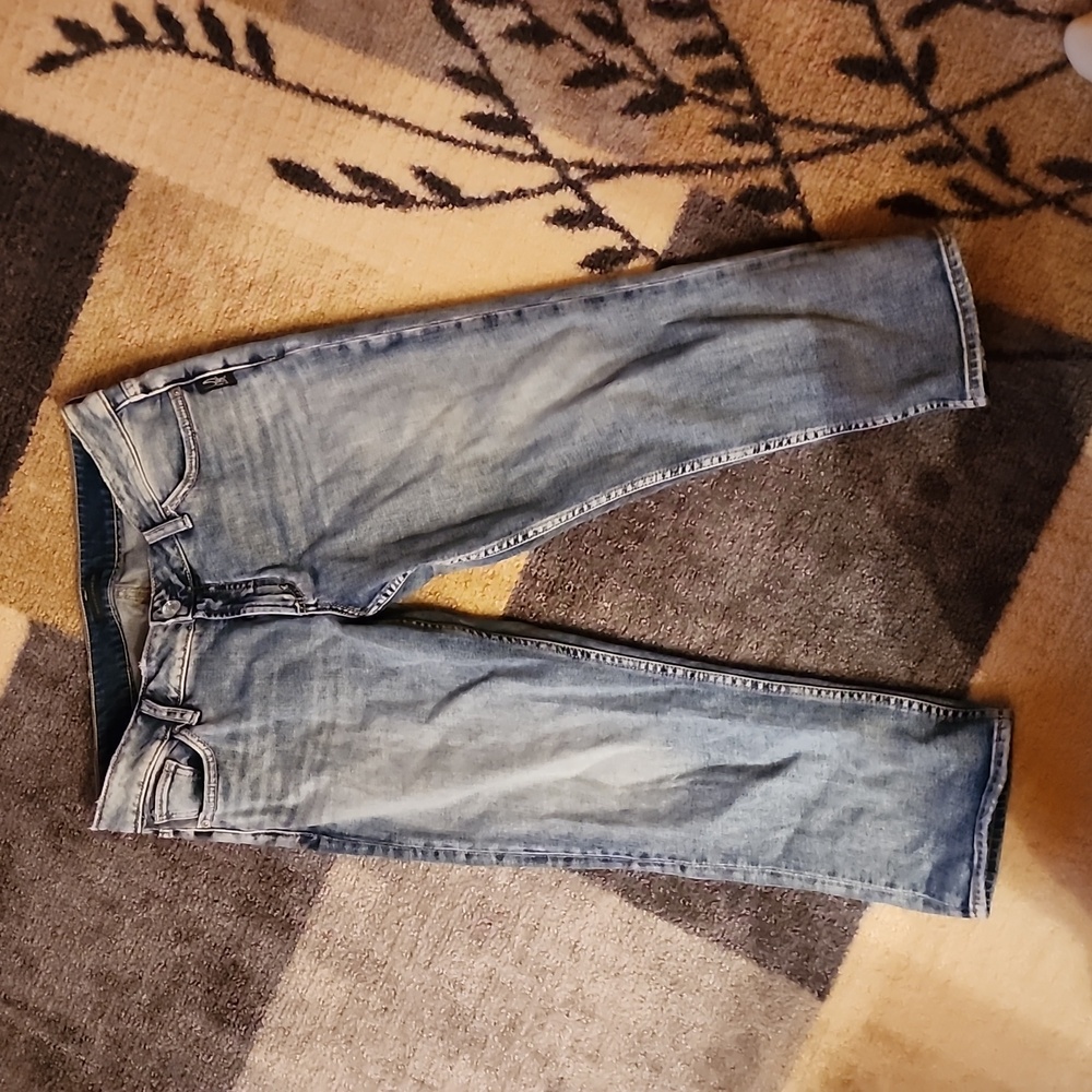 Silver Jeans, Suki Capris, Size W30/L22 1/2.